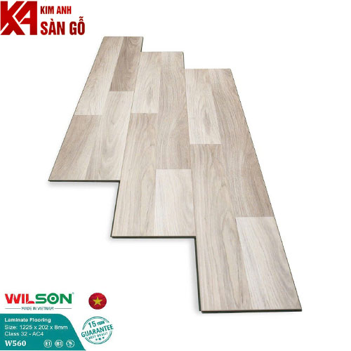 Sàn Gỗ Công Nghiệp 8MM WILSON-W560
